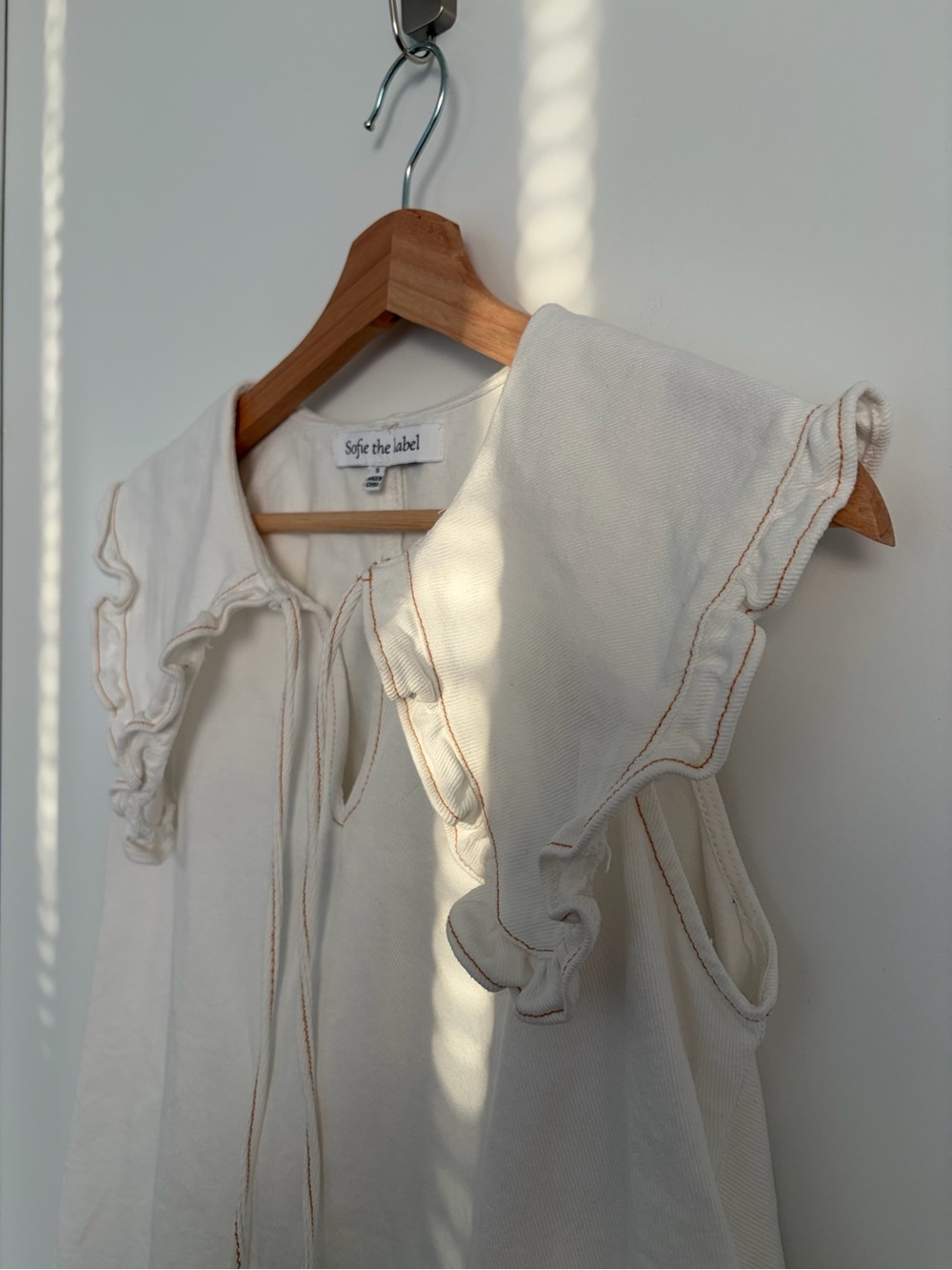 Sofie the Label Oversized Sailor Collar Mini Dress - Picture 2 of 9